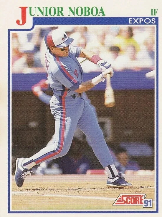 Junior Noboa Baseball Card Collection - Picture 3 of 3